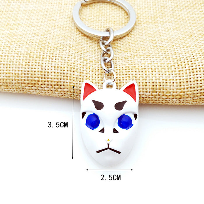 Wholesale Cartoon Mask Keychain Charm