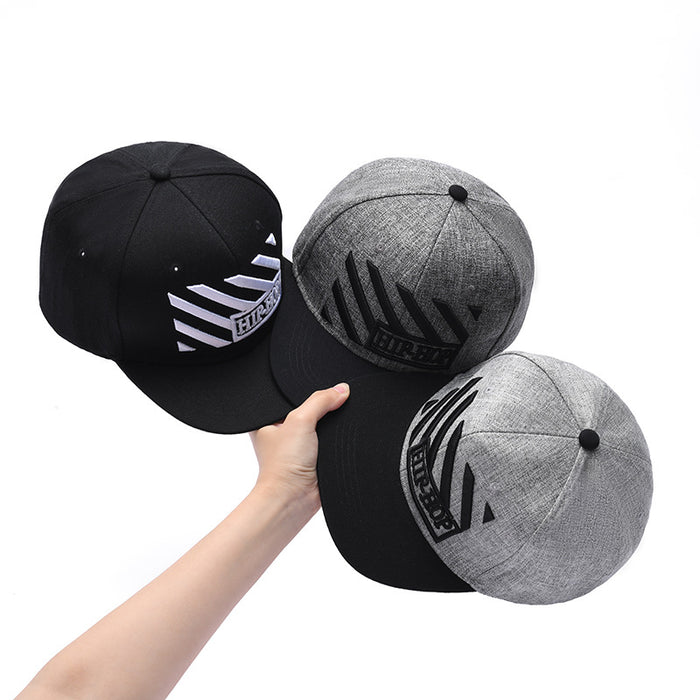 Wholesale Striped Casual Polyester Baseball Cap JDC-FH-GuanX016