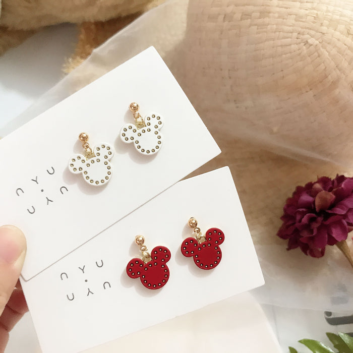 Wholesale Cartoon Cute Bear Earrings