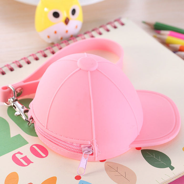 Wholesale Silicone Baseball Cap Coin Purse JDC-WT-YouTu002