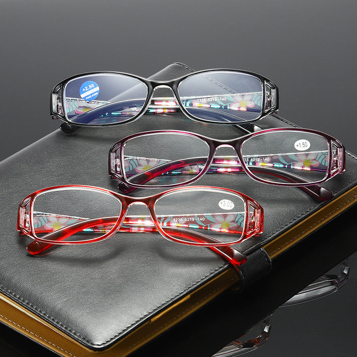 Wholesale Printing Anti Blue Light Resin Prescription Glasses JDC-SG-JingTe001