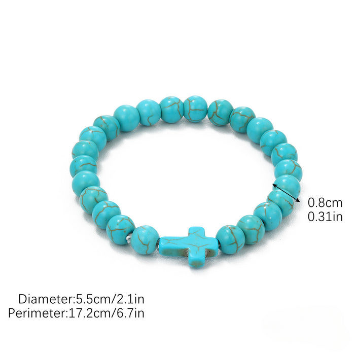 Wholesale Bohemian Ethnic Style Turquoise Bracelet JDC-BT-ManY004