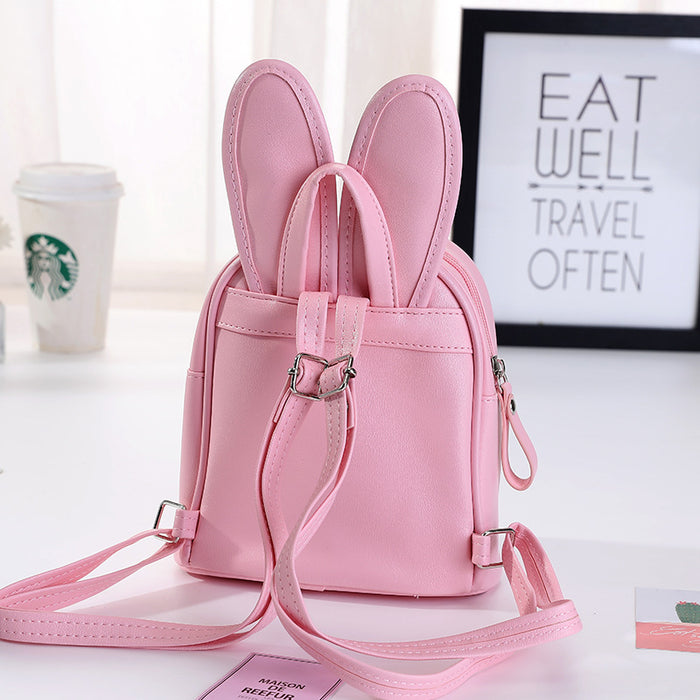 Wholesale New Children' s Backpack Fashion Sequined Cute Rabbit Mini Backpack Casual Outing Kindergarten School Bag