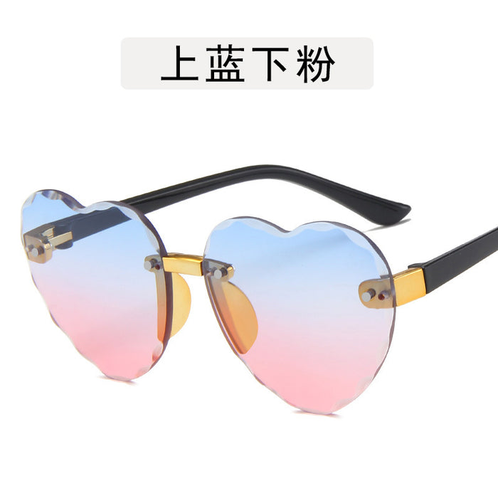 Wholesale New Children's Sunglasses Trendy Love Baby Sunglasses Cute Sunglasses Retro Sunglasses