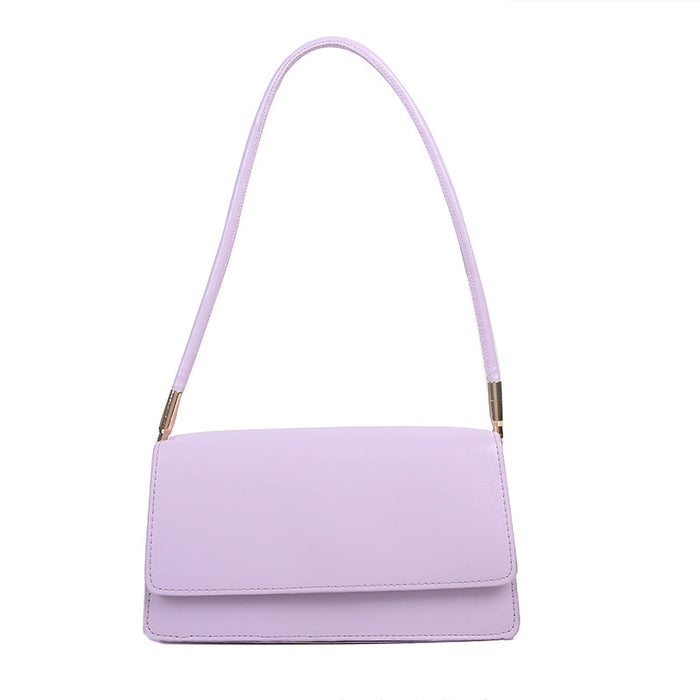 Wholesale Women's bag, fashionable one shoulder armpit bag, casual versatile small square bag