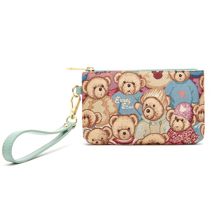 Wholesale Canvas Bear Wallet JDC-WT-Aida002