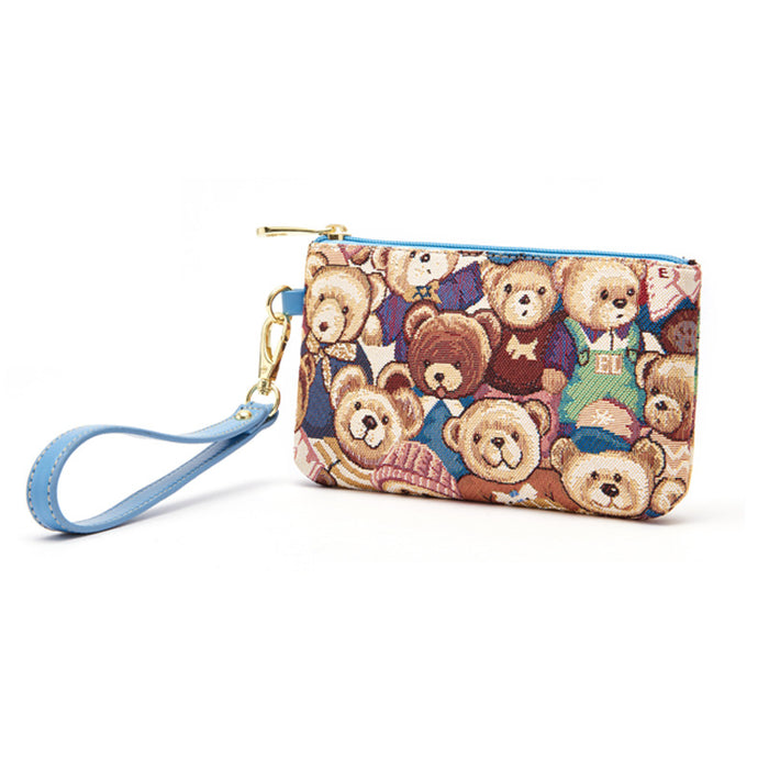 Wholesale Canvas Bear Wallet JDC-WT-Aida002