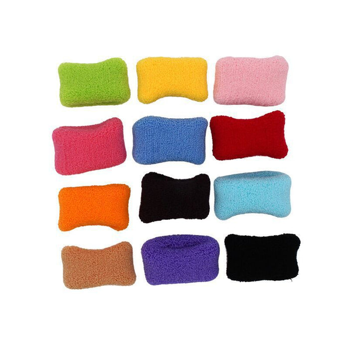 Wholesale Candy color high elastic towel hair band large hair rubber band thickened hair rope hair accessories