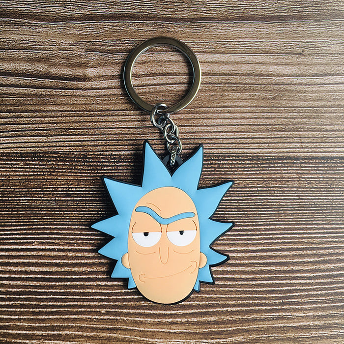 Wholesale Cartoon Anime PVC Keychain JDC-KC-Hual002