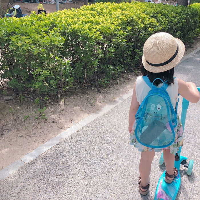 Wholesale Baba Papa's PVC Backpack Backpack Summer Vacation Snack Toy Swimming Outdoor Street Shooting Children's Bag