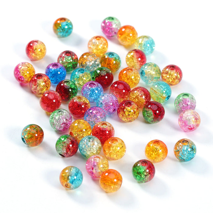 Wholesale 100PCS/Pack Acrylic Burst Beads 6/10/12mm JDC-BDS-Luy011