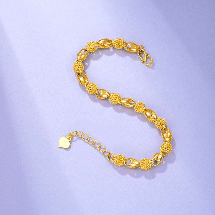 Wholesale Alloy Buddha Bead Hollow Smooth Exquisite Bracelet JDC-BT-XP001