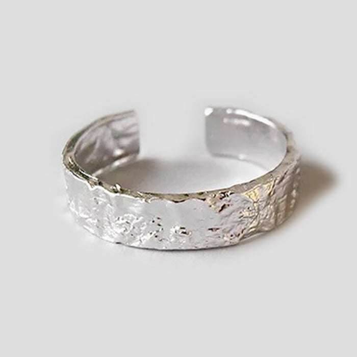 Wholesale Open ring with cold style, simple and irregular flat texture