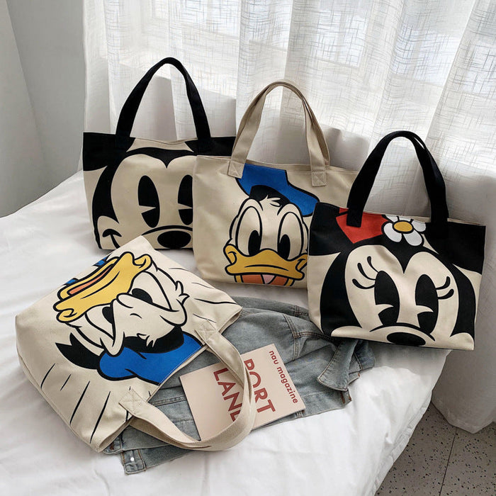 Wholesale Cartoon Canvas Tote Bag JDC-HB-ZeTeng001