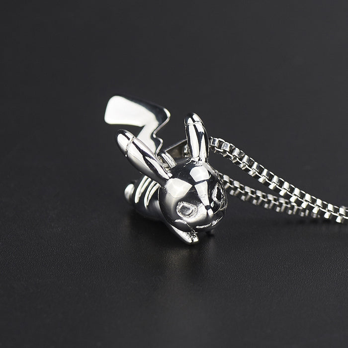 Wholesale Cartoon Titanium Steel Pendant Necklace JDC-NE-LangDi001