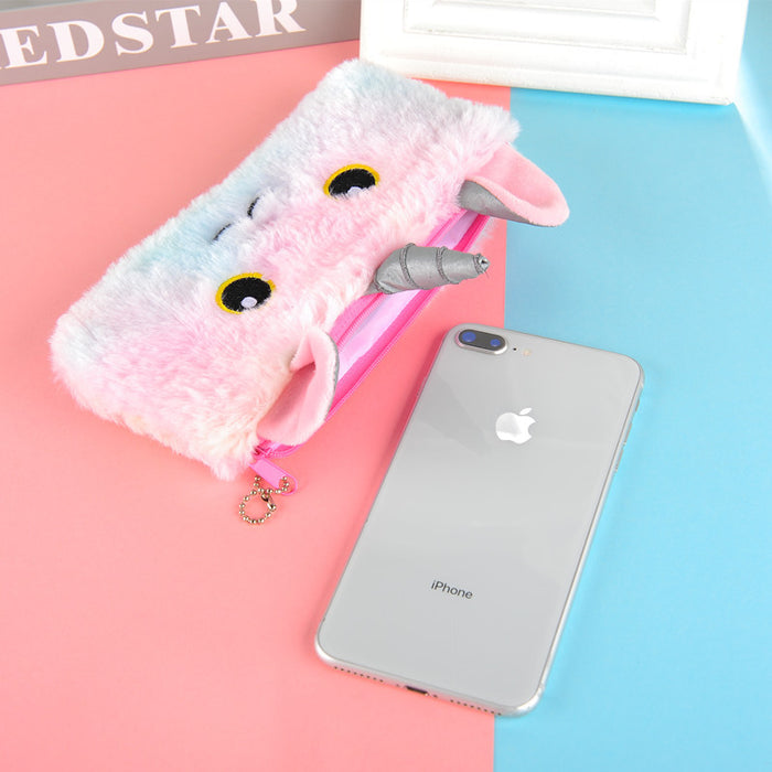 Wholesale Plush Cartoon Pencil Bag JDC-PB-RJ001