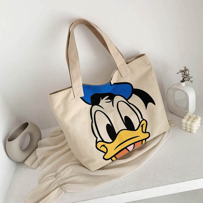 Wholesale Cartoon Canvas Tote Bag JDC-HB-ZeTeng001