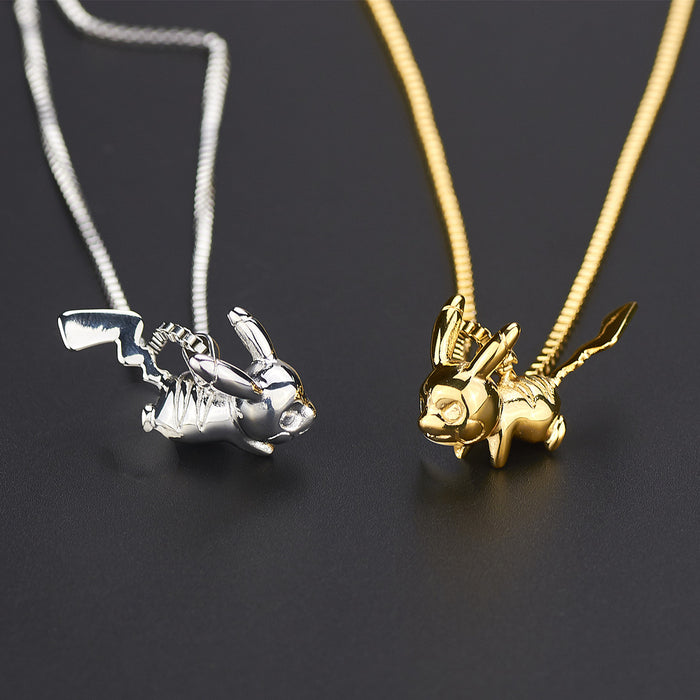 Wholesale Cartoon Titanium Steel Pendant Necklace JDC-NE-LangDi001