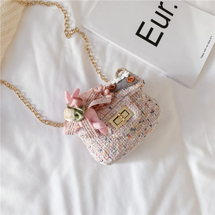 Wholesale Children's Bags Handbags Cute Princess Shoulder Bag JDC-SD-Yubei004