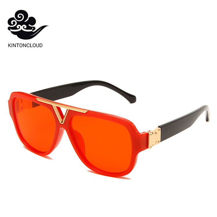 Wholesale PC oval frame sunglasses JDC-SG-HNB002