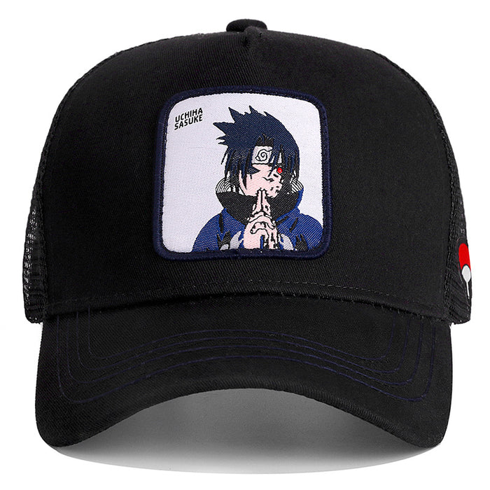 Wholesale In stock high version Naruto anime mesh cap cartoon mesh cap men and women Baseball Cap fashion hip hop