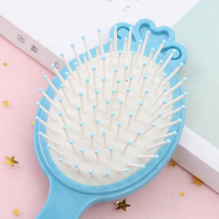 Wholesale Comb Cute Cartoon Children Massage Airbag Comb Temperament Fashion Princess Factory