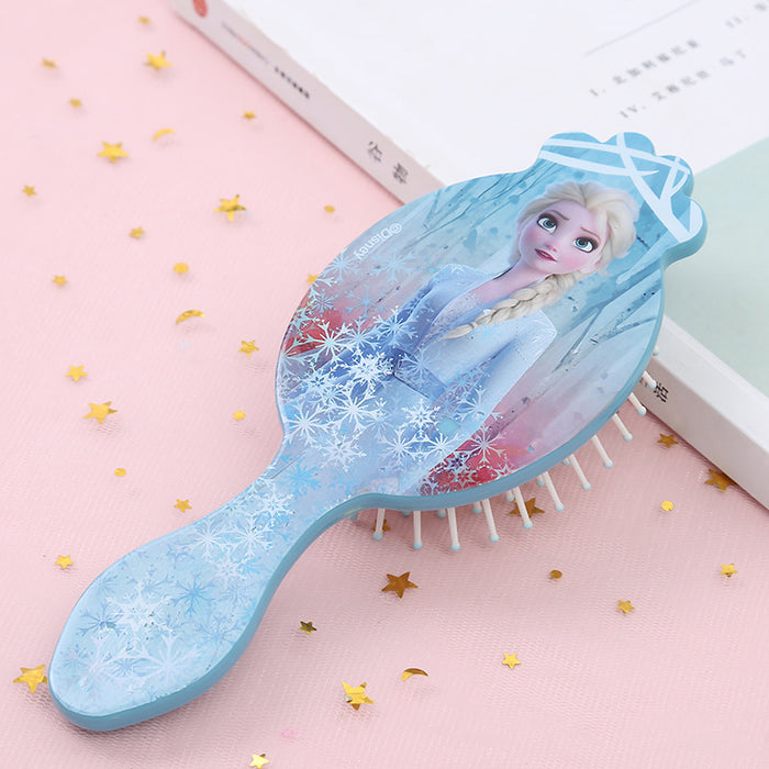 Wholesale Comb Cute Cartoon Children Massage Airbag Comb Temperament Fashion Princess Factory