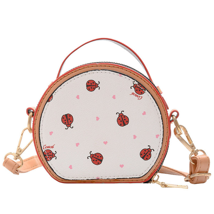 Wholesale Personalized Letter Small Handheld and Crossbody Bag Baby Accessory Round Bag