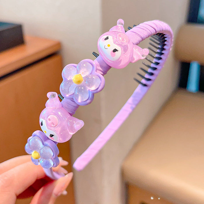 Wholesale Children Cute Cartoon Resin Headband JDC-HD-Qinwen002