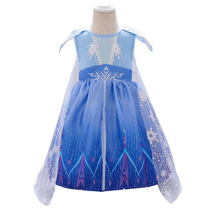 Wholesale baby one-year-old dress snowflake dress pettiskirt