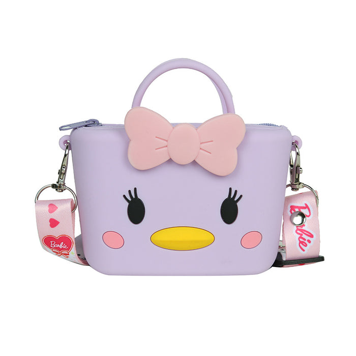 Wholesale Silicone Cartoon Shoulder Messenger Bag JDC-SD-CP001