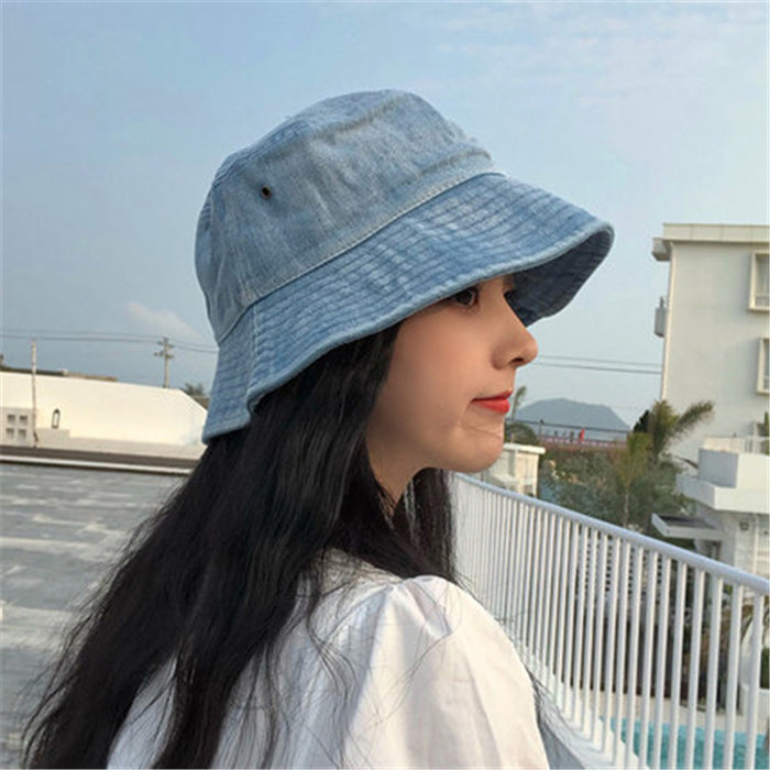 Wholesale Cowboy Fisherman Hat  Sunshade Hat Sunscreen Basin Hat Trendy
