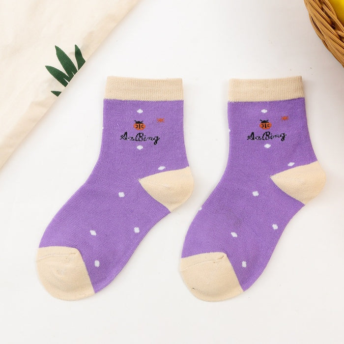 Wholesale Children's socks autumn and winter socks boys and girls student socks cartoon children's socks cotton baby socks