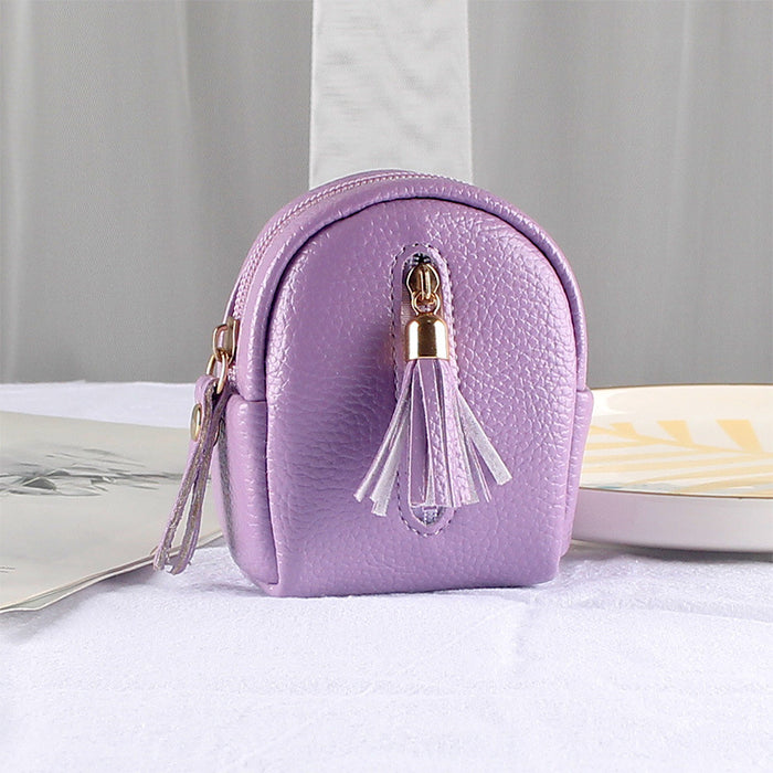 Wholesale Mini Coin Purse Women's Handheld Cute Double Zipper Multi-layer Card Holder Integrated Compact Wallet For Girls