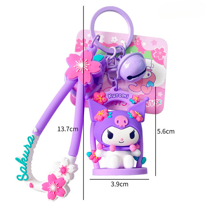 Wholesale Cartoon 3D Swing Doll Keychain JDC-KC-YanG003
