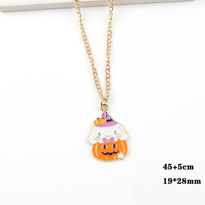 Wholesale Cartoon Alloy Pendant Necklace JDC-NE-FuYu017