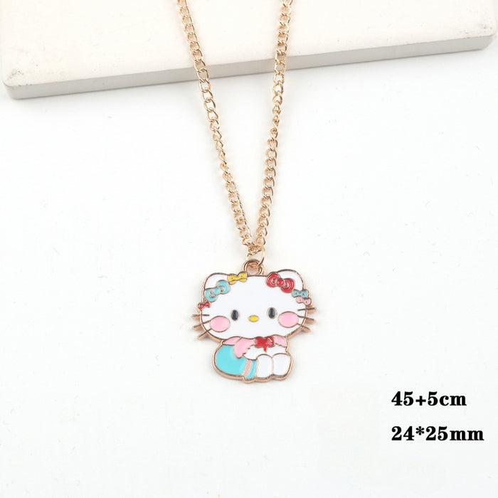 Wholesale Cartoon Alloy Pendant Necklace JDC-NE-FuYu015