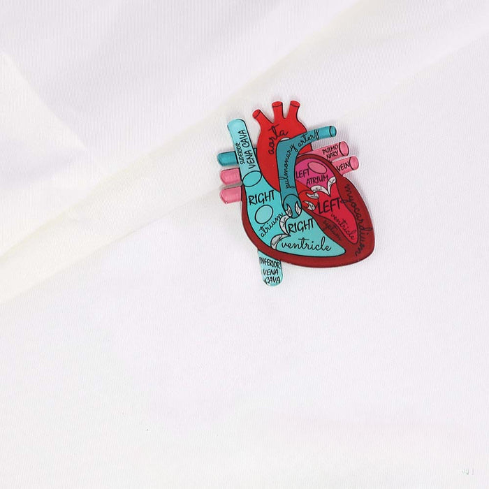 Wholesale Cartoon Organ Acrylic Pin DIY Patch Accessories JDC-FK-OuYie004