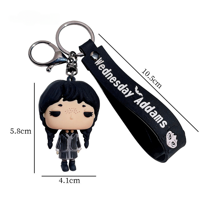 Wholesale Doll PVC Plastic Keychain JDC-KC-QiChao021