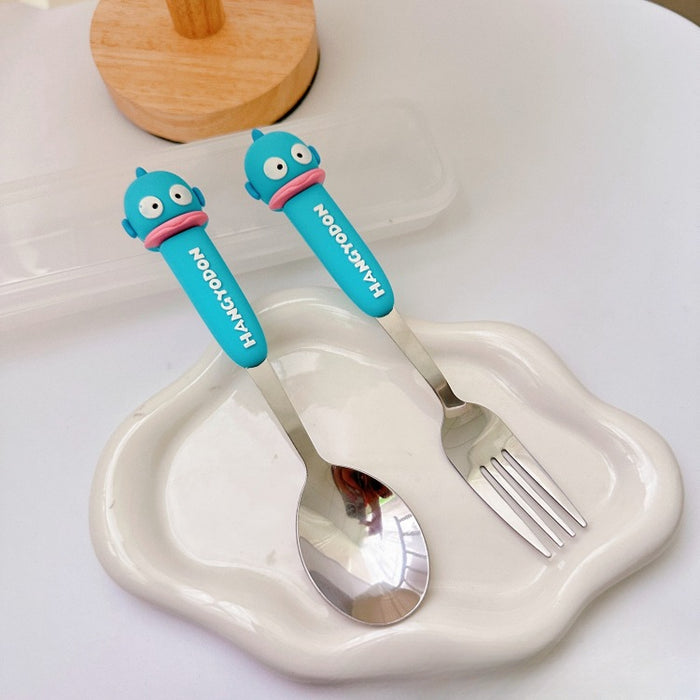 Wholesale Stainless Steel Tableware Silicone Handle Set JDC-SN-CXR002