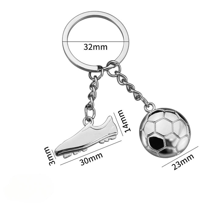 Wholesale Zinc Alloy Football Keychain JDC-KC-XunXin007