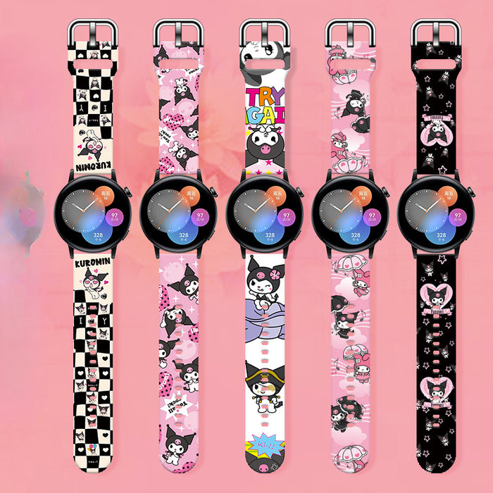 Wholesale Tpu Printed Watch Strap JDC-WD-NuoQi010