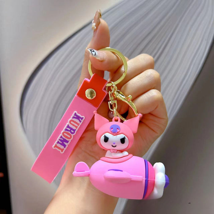 Wholesale 2PCS PVC Cartoon Keychain JDC-KC-Aobang002