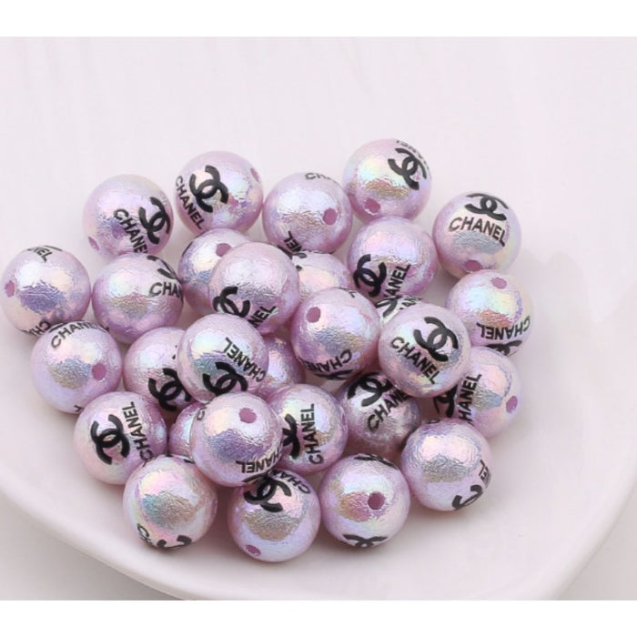 Wholesale 100pcs 16mm Acrylic Imitation Pearl Cream Round Beads JDC-BDS-ZhiXiang002