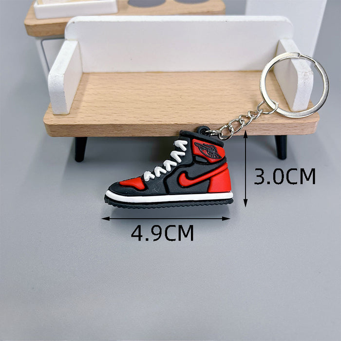 Wholesale 3D Shoe PVC Keychains JDC-KC-Wenma010