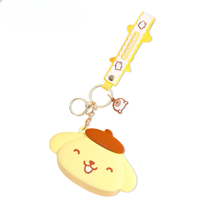 Wholesale Cartoon Mini Silicone Coin Purse Keychain (S) JDC-KC-TaoTa001
