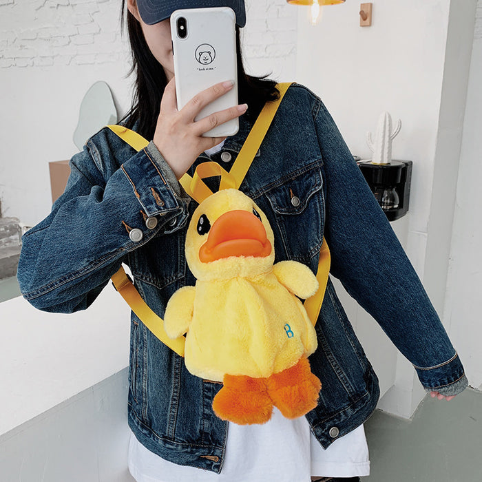 Wholesale Cartoon Plush Cute Children’s Backpack JDC-BP-YuanDuo060