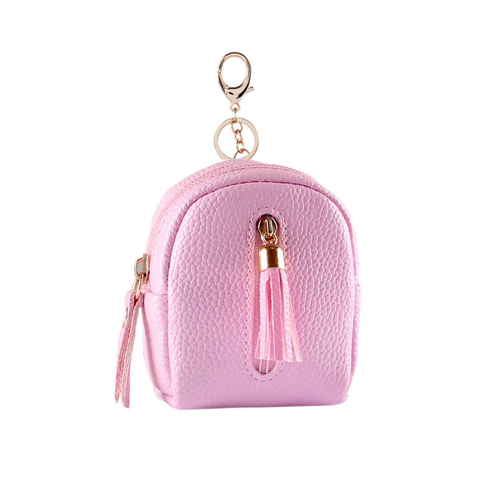 Wholesale Mini Coin Purse Women's Handheld Cute Double Zipper Multi-layer Card Holder Integrated Compact Wallet For Girls