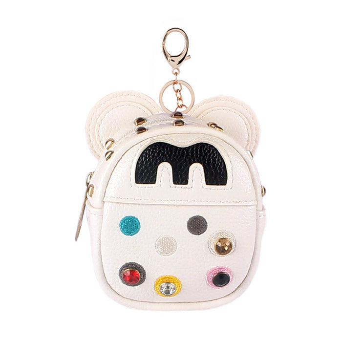 Wholesale PU Small School Bag Integrated Zipper Coin Purse JDC-WT-YouTu005