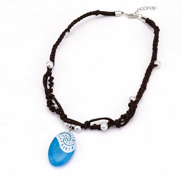 Wholesale Retro minimalist necklace with geometric hollow knot decoration